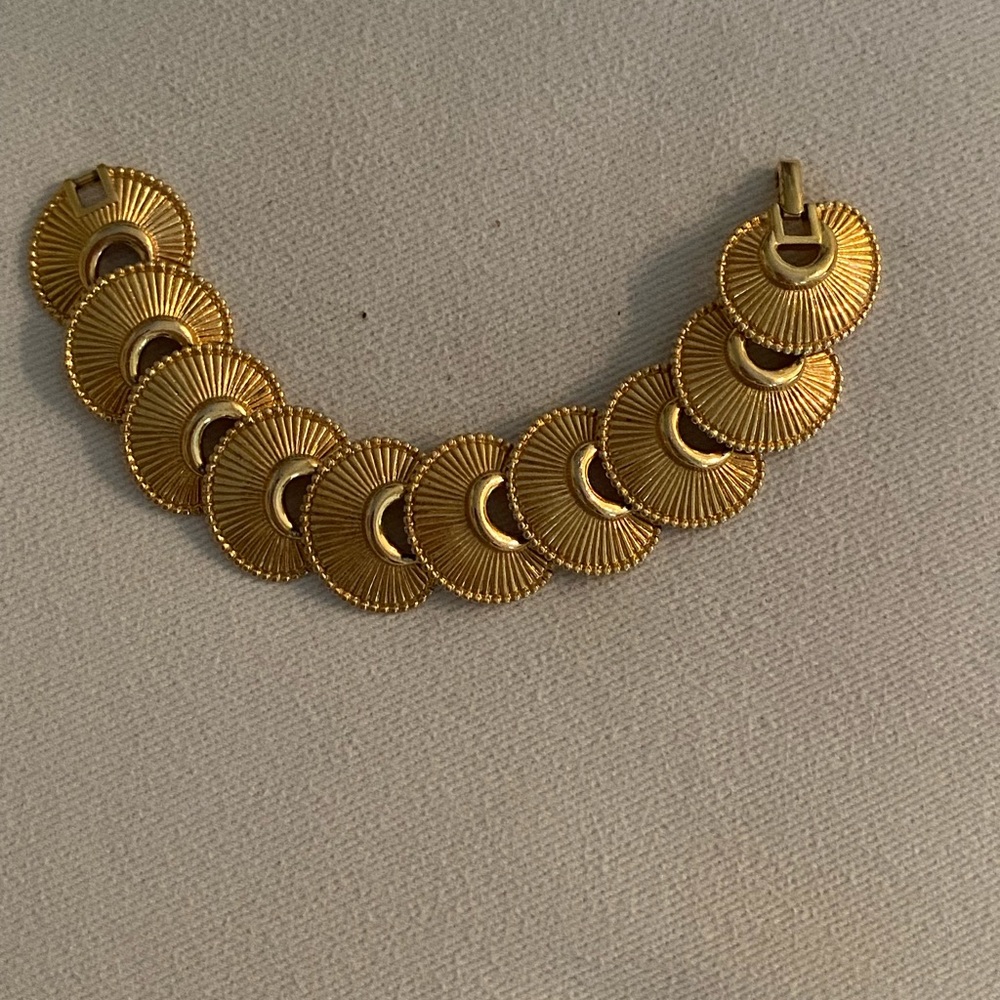 Vintage Monet Shell Bracelet